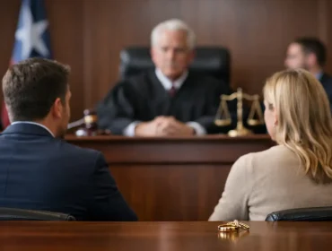 Qué pasa en la audiencia final de divorcio en Texas