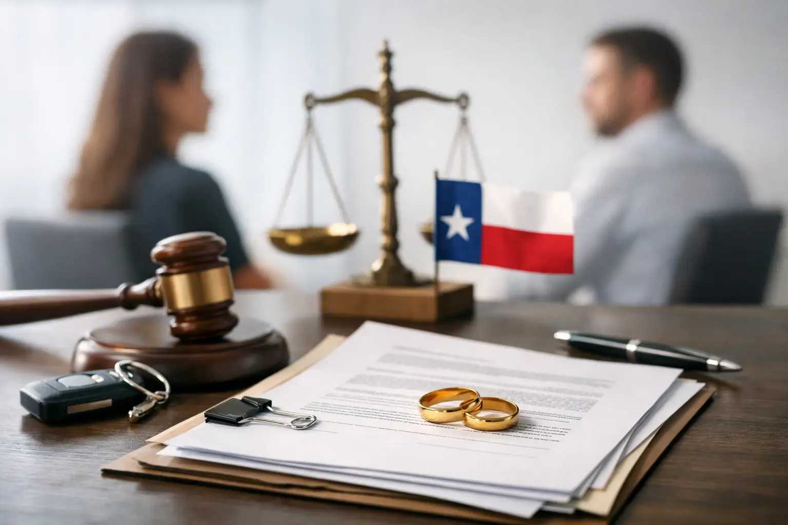 Documentos necesarios para divorcio en Texas