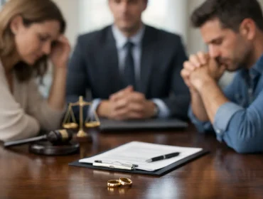 Ejemplo de divorcio sin hijos en Texas