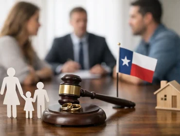 Guía de custodia básica en divorcio en Texas