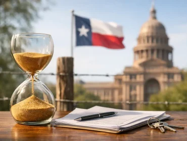 Guía de espera obligatoria en Texas: 60 días