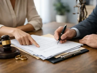 Revisión de ayuda documental para divorcio