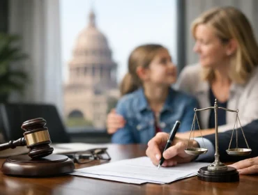 Cómo actualizar una orden de custodia en Texas