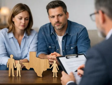 Guía para acuerdo parental en un divorcio en Texas