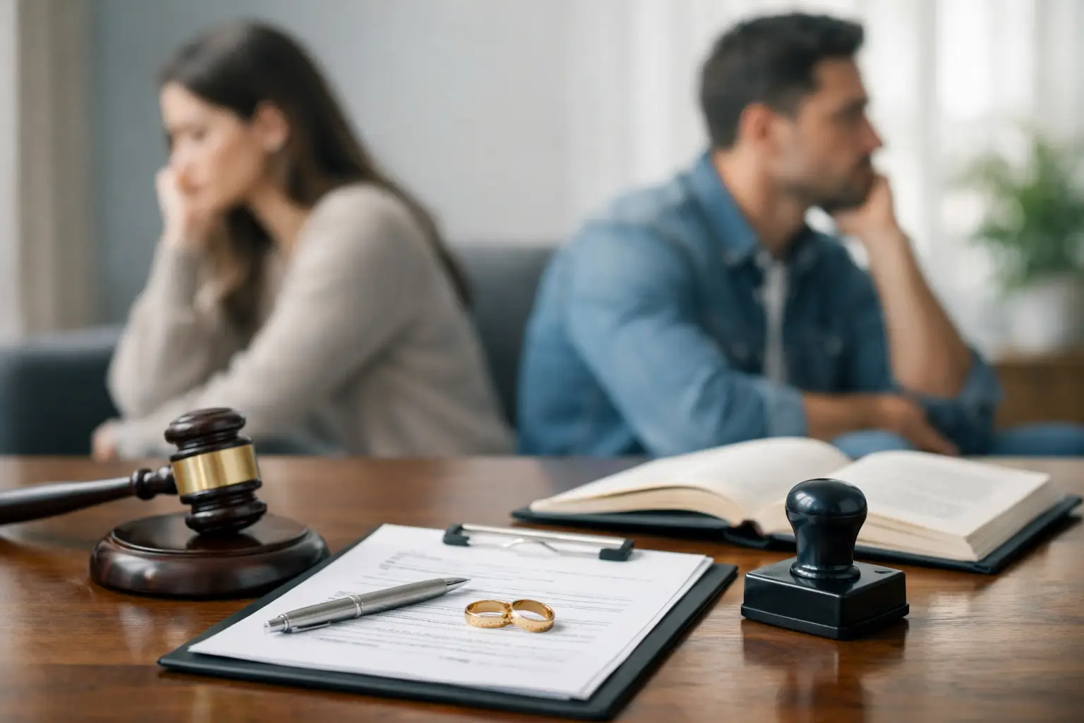 ¿Necesito notario para papeles de divorcio?