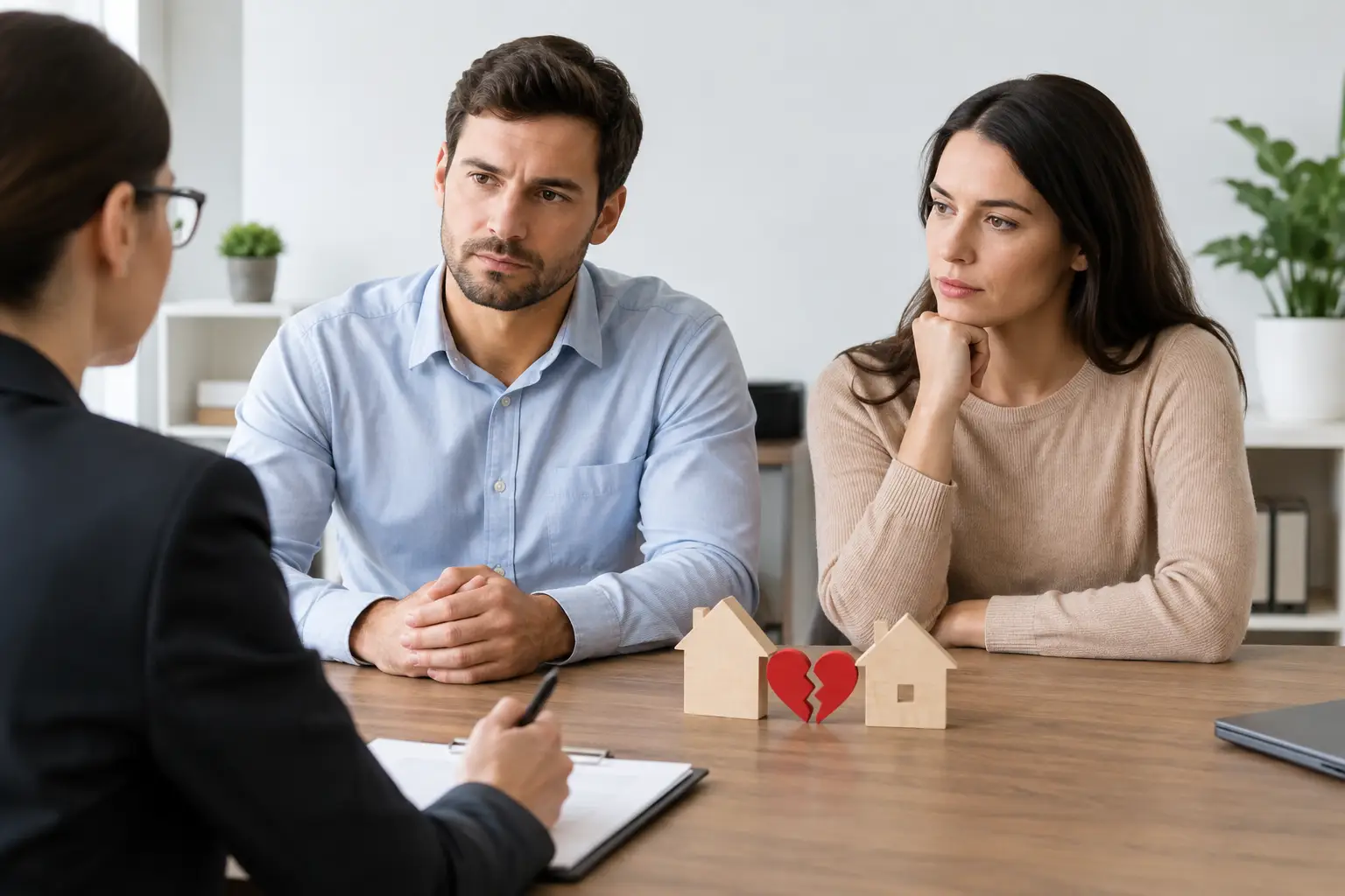 Divorcio acordado versus separación legal